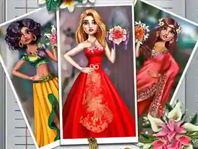 Játék Exotic Wedding Looks online