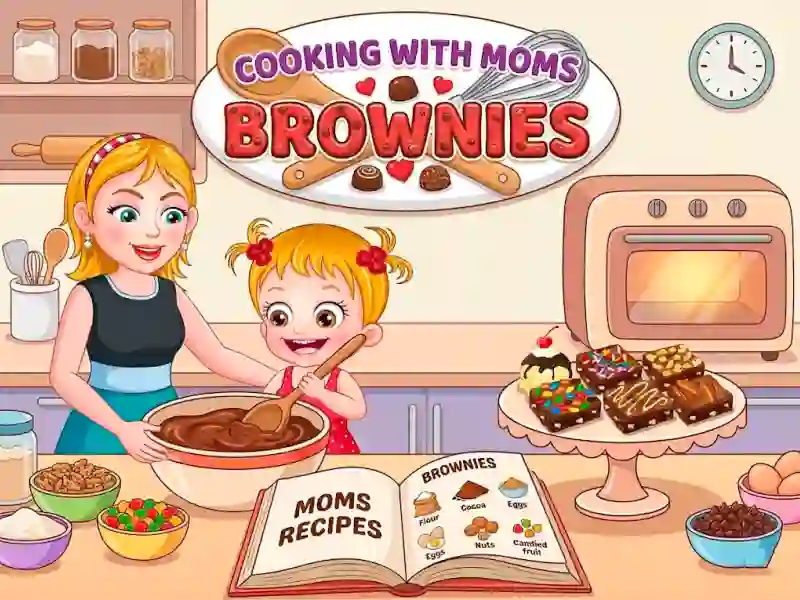 Játék Moms Recipes Brownies online