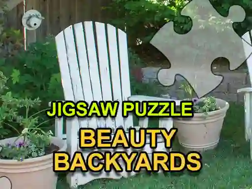 Játék Jigsaw Puzzle: Beauty Backyards online
