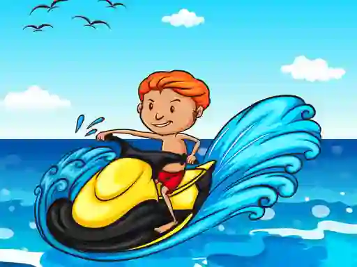 Játék Jet Ski Summer Fun Hidden online