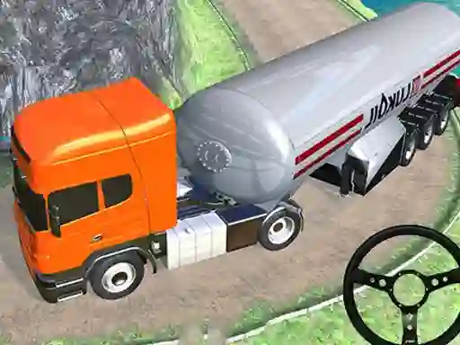 Játék Off road oil tanker transport truck online