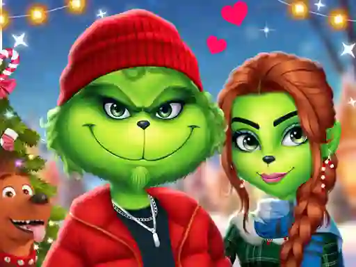 Játék The Grench Couple Holiday Dress up online