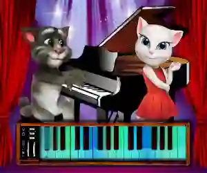 Játék Talking Tom Piano Time online