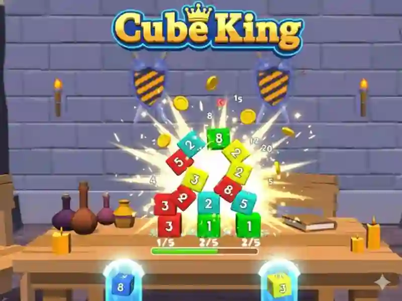 Játék Cubes King online