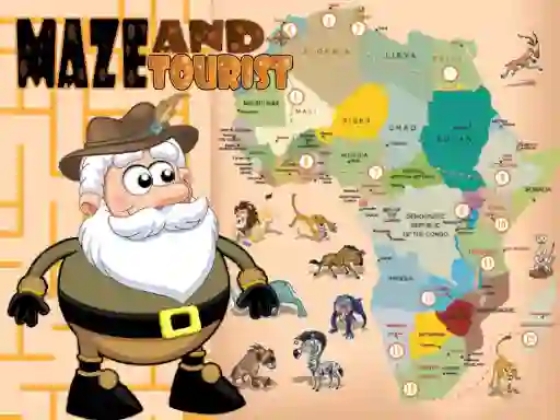 Játék Maze and Tourist online