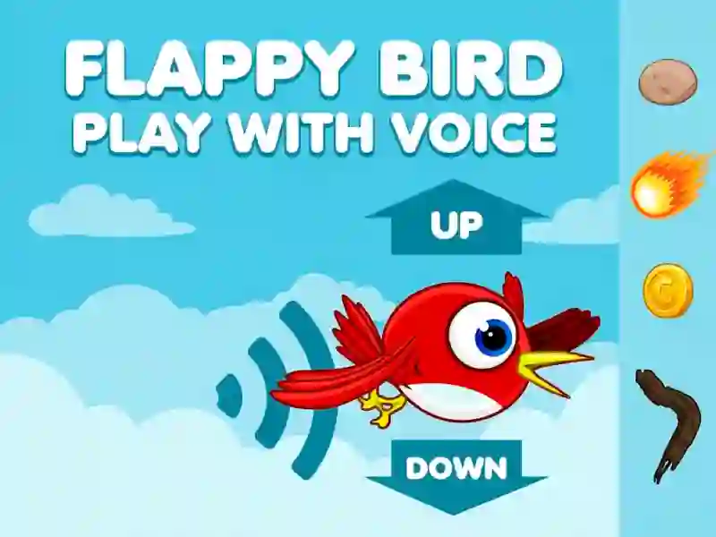 Játék Flappy Bird Play with Voice online