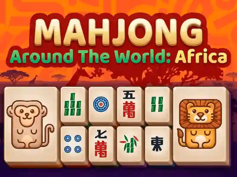 Játék Mahjong Around The World Africa online