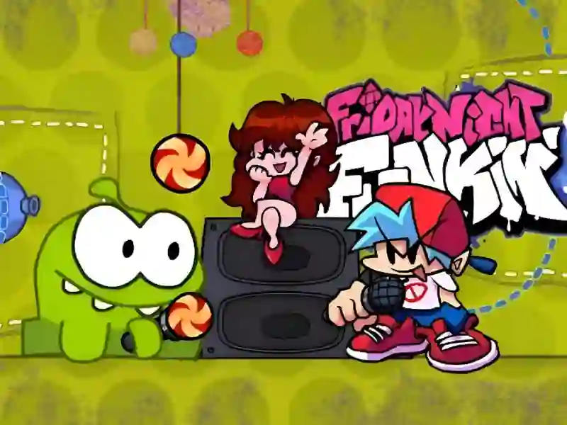 Játék Friday Night Funkin VS Om Nom from Cut The Rope online
