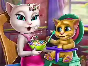 Játék Angela Toddler Feed online