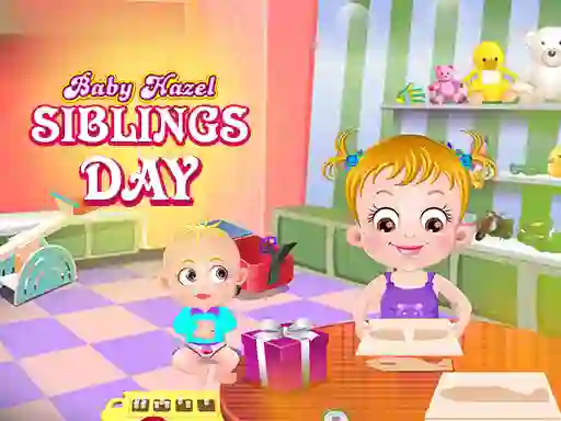 Játék Baby Hazel: Siblings Day online