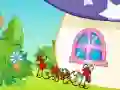 Játék Smurf House Decorating online