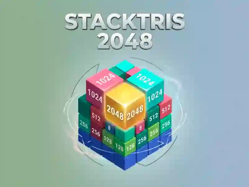 Játék Stacktris 2048 online