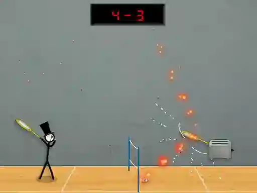 Játék Stick Figure Badminton 3 online