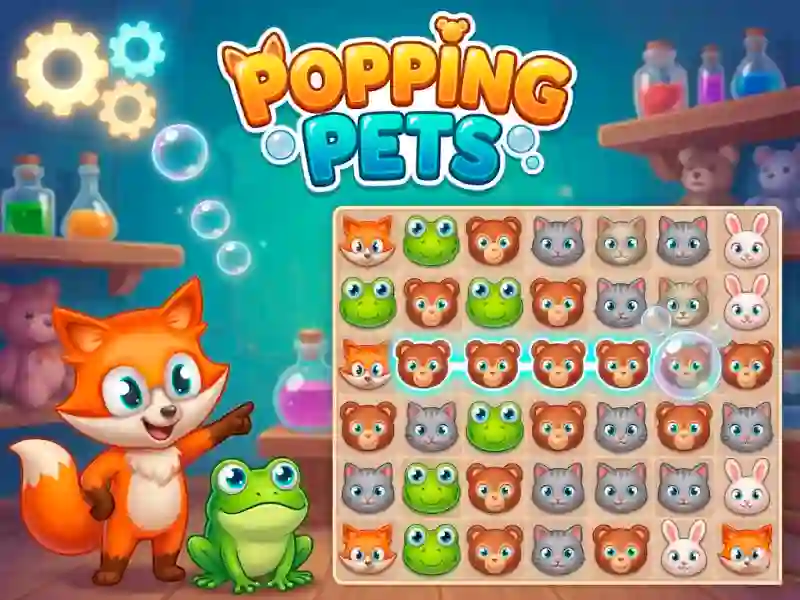 Játék Popping Pets online