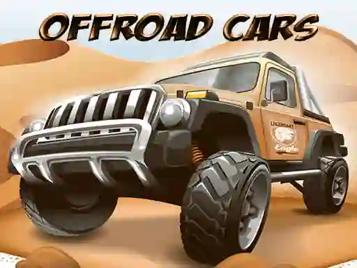 Játék Offroad Cars Jigsaw online