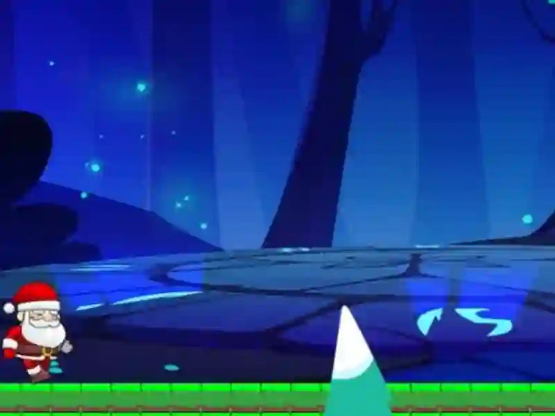 Játék Santa Runner 2D online