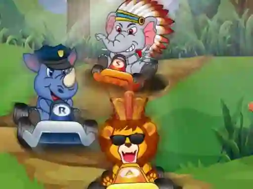 Játék Animal Buggy Racing online