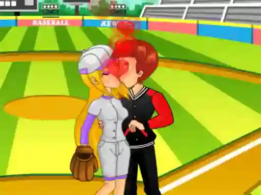 Játék Baseball Kissing online