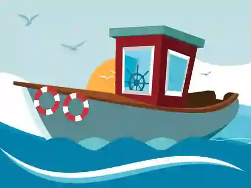 Játék Boat Jigsaw online