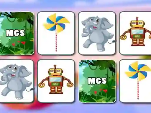 Játék Funny Match Card online