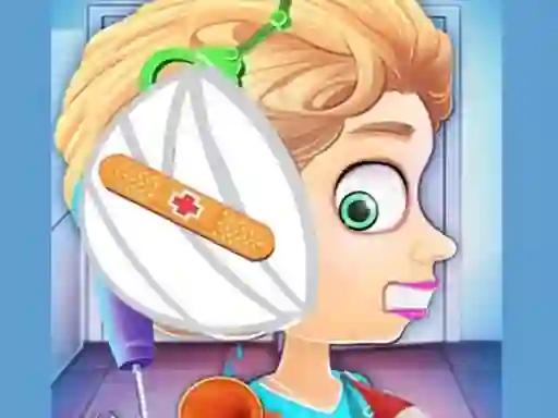 Játék Children's doctor: Treating ears online