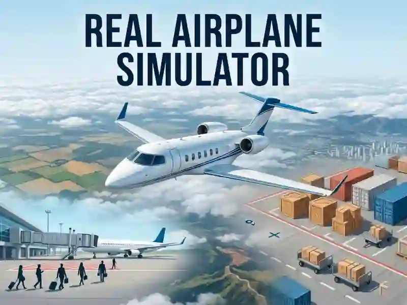 Játék Real Airplane Simulator online