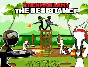 Játék Stickman Army: The Resistance online