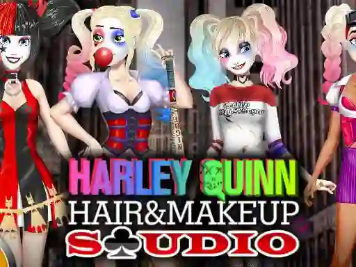 Játék Harley Quinn Hair and Makeup Studio online