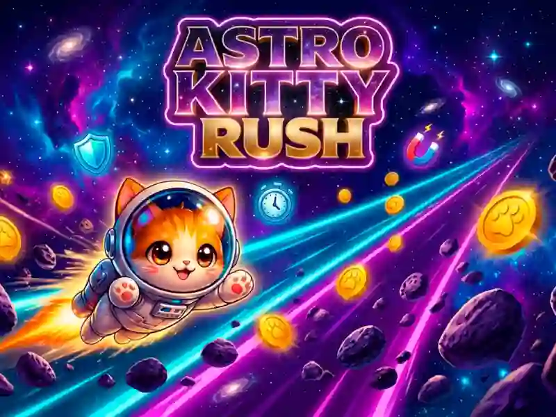 Játék Astro Kitty Rush online