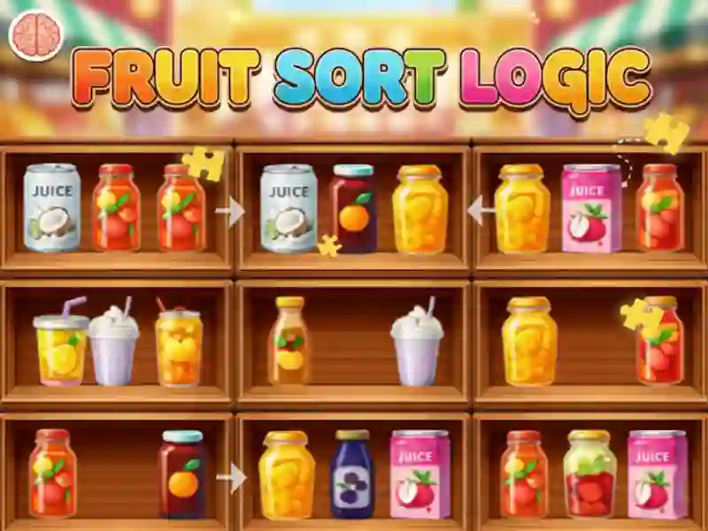 Játék Fruit Sort Logic online