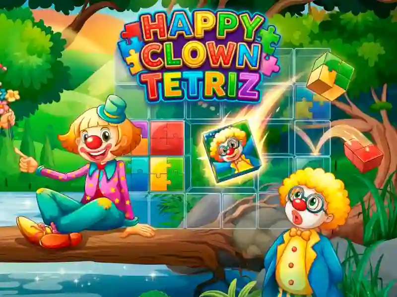 Játék Happy Clown Tetriz online