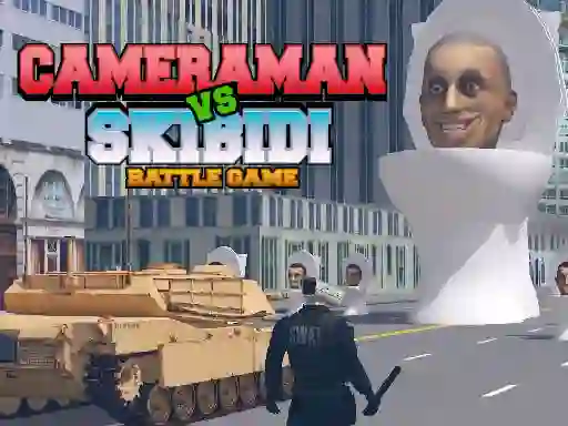 Játék Cameraman vs Skibidi Battle Game online