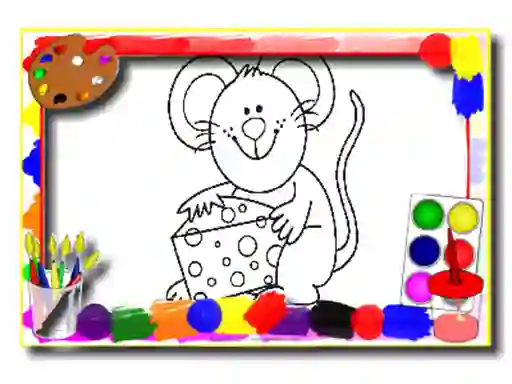 Játék Kids Cartoon Coloring Book online