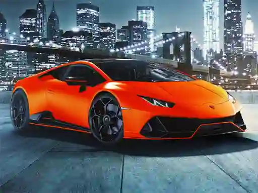 Játék Lamborghini Huracan Evo Puzzle online