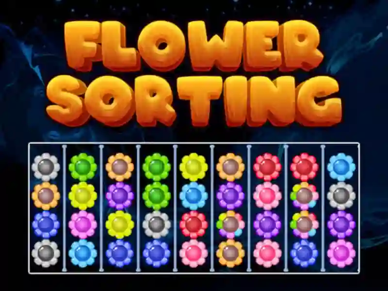 Játék Flower Sorting online