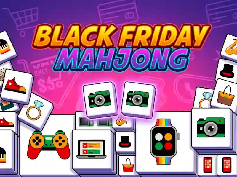 Játék Black Friday Mahjong online