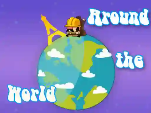 Játék Around The World With Jumping online