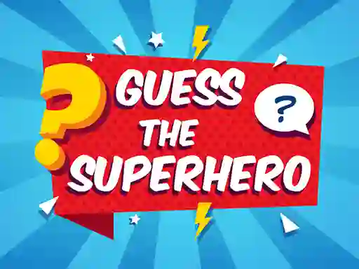 Játék Guess The Superhero online