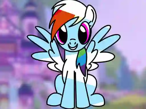 Játék My Little Pony Coloring Book online
