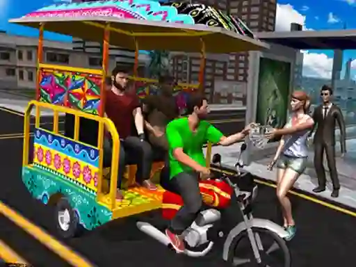 Játék TukTuk Chingchi Rickshaw 3D online
