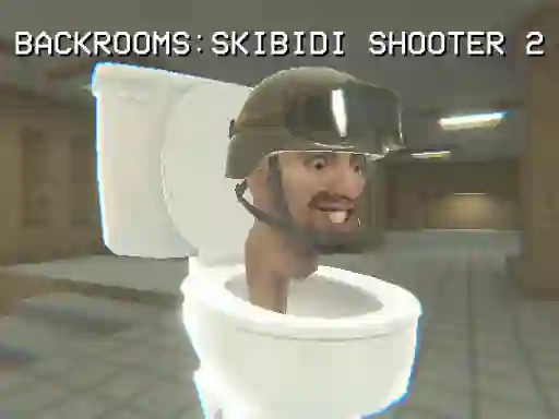 Játék Backrooms: Skibidi Shooter 2 online