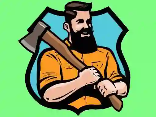 Játék Woodcutter 3D online