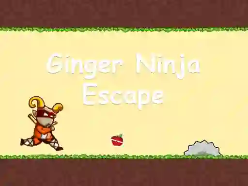 Játék Ginger Ninja Escape online