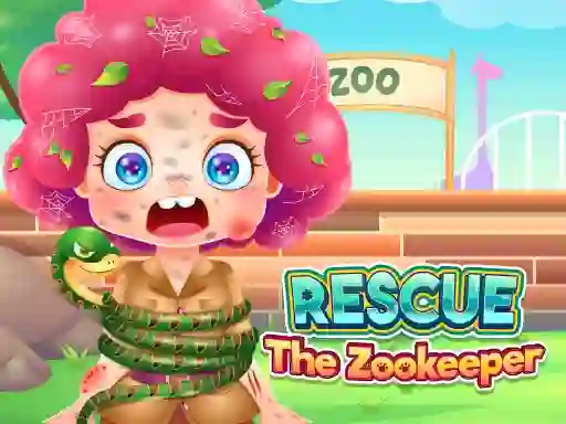 Játék Funny Rescue Zookeeper online