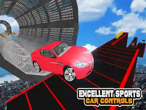 Játék Mega Car Ramp Impossible Stunt online