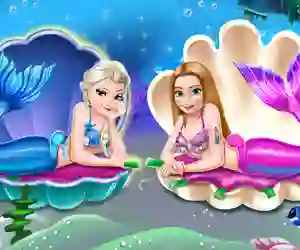 Játék Mermaid Princesses Dress up online
