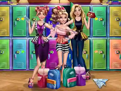 Játék Princess Back To School online