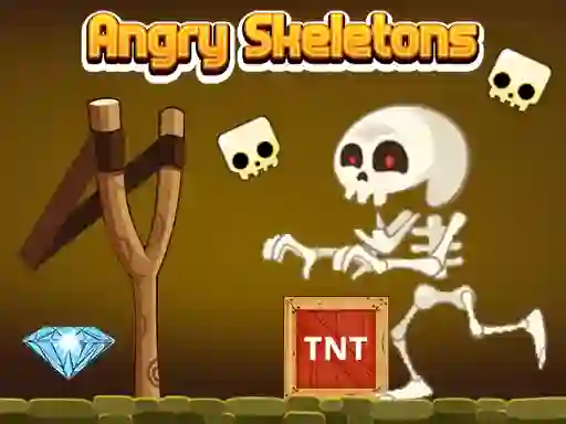 Játék Angry Skeletons online