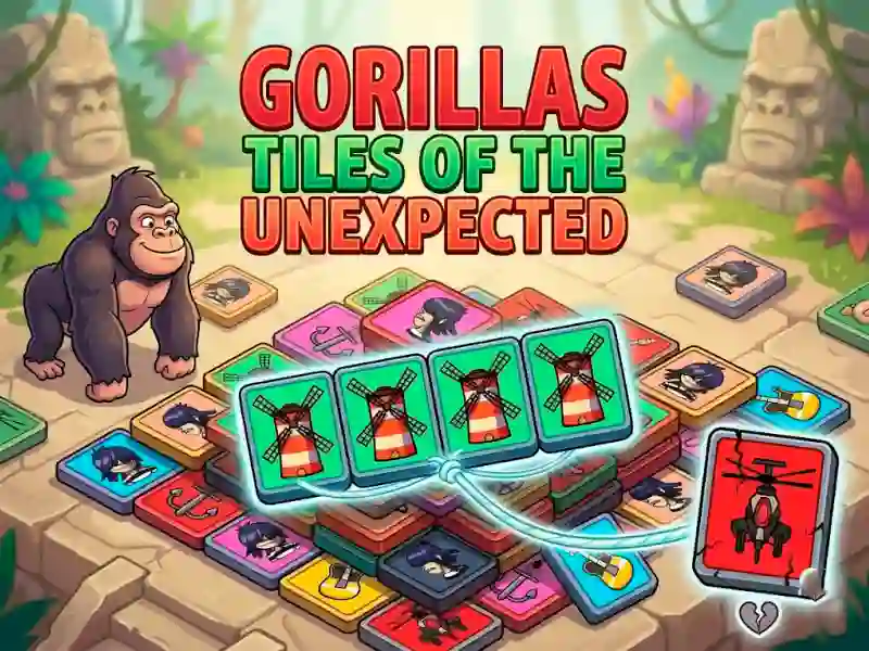 Játék Gorillas Tiles Of The Unexpected online