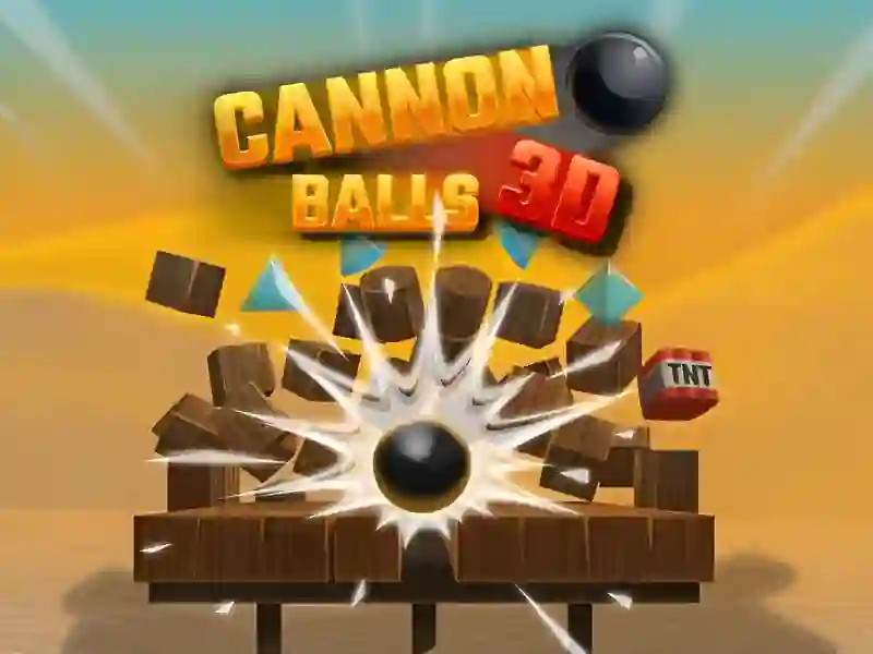 Játék Cannon Balls 3D online